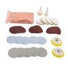 WOOPOWER Glass Polishing Kit, 34Pcs/Set Scratch Removal Set Deep Scratch