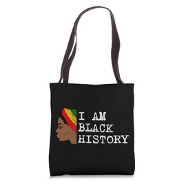 I Am Black History Women Tote Bag