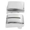 Unbranded Chrome Battery Box Side Cover For Harley Dyna Street
