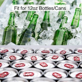 Heyah 4 Pack 12oz Slim Beer Can Cooler Sleeves, Premium Quality Neoprene Beer Can Coozies, Collapsible Insulators Fits for White Claw/Spiked Seltzer and More