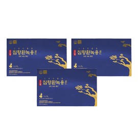 Kim So-hyeong Agarwood Pills Deer Antler Gold 60 pills x 3 boxes Holiday gift for parents / 김소형 침향환 녹용골드 60환 X 3박스 명절 부모님 선물