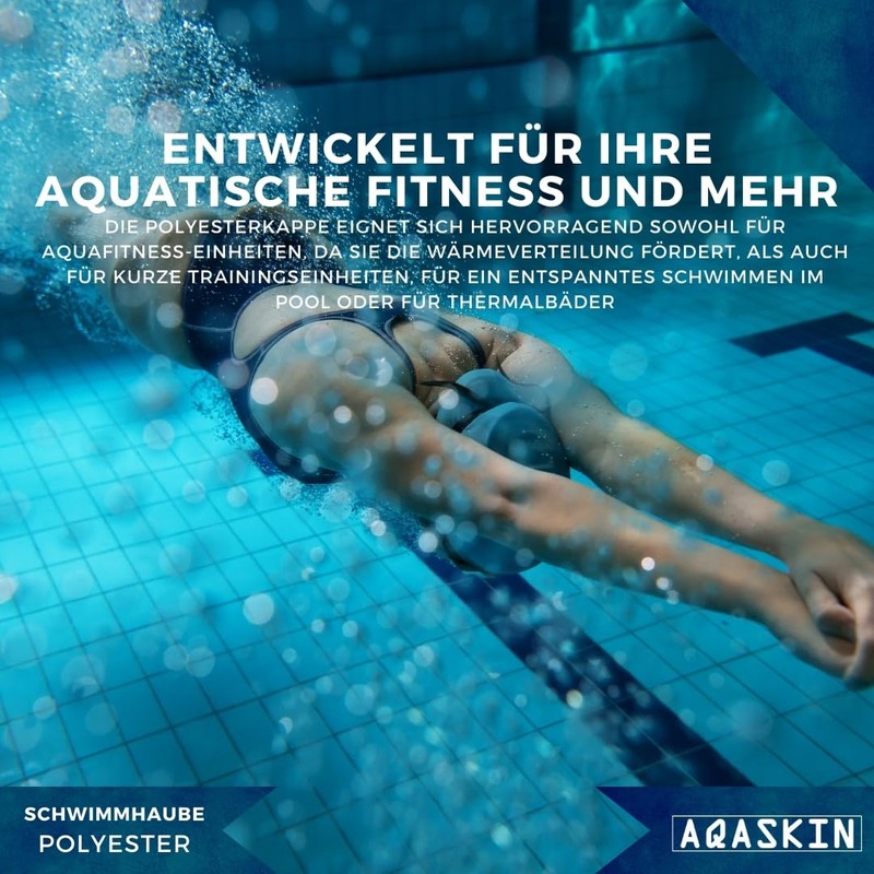 Professional Polyester Swimming Headphones Solid Color Quantity Discounts Unisex Swimwear