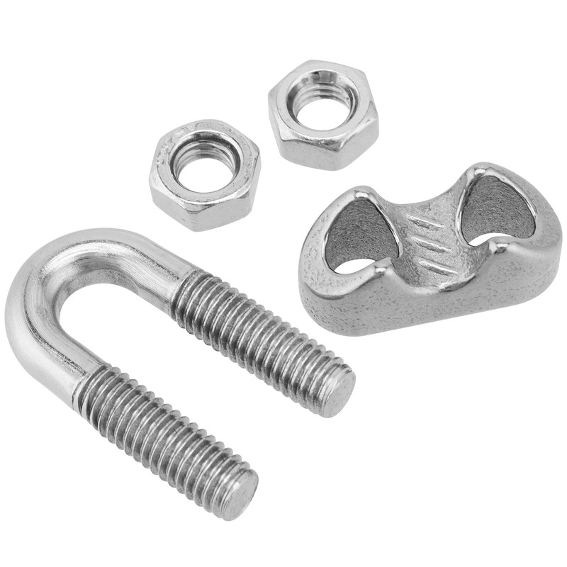 FUNSUEI 40 PCS 1/8 Inch M3 304 Stainless Steel Cable