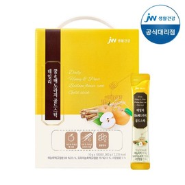 JW생활건강 데일리 꿀배도라지 골드스틱 100포 1박스(10gX100포) JW Life & Health Daily Honey Pear Dong Quai Gold Stick 100 Packs (10g X 100 Packs)