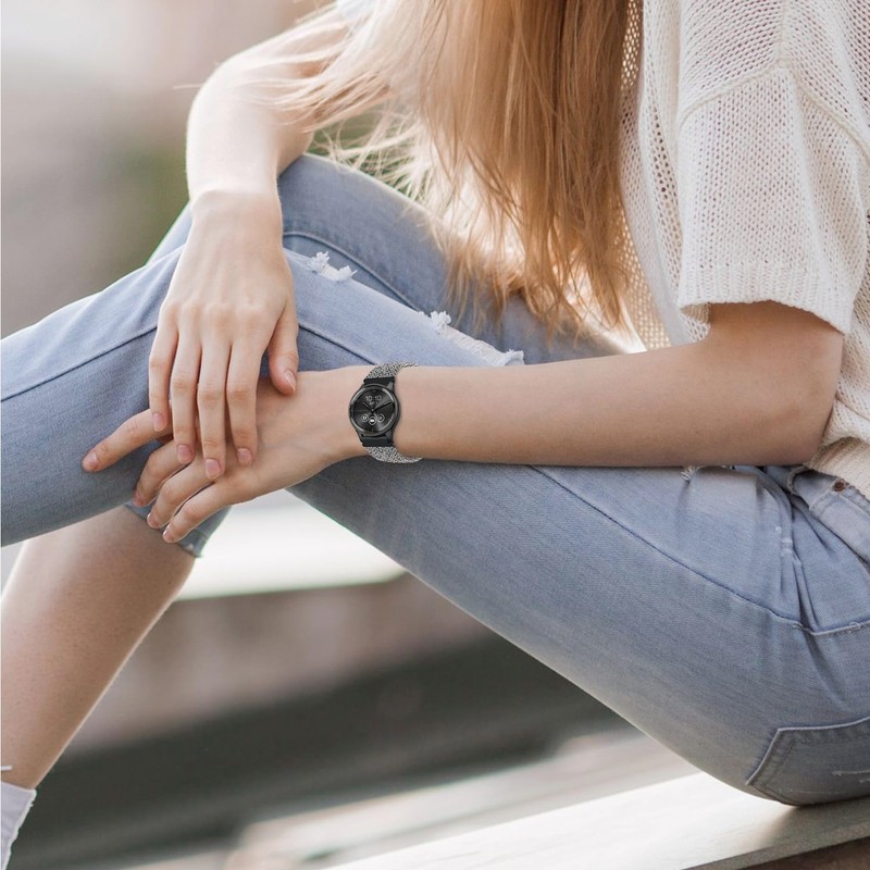 Niboow 20mm Strap for Garmin Venu Sq 2/Venu Sq 2