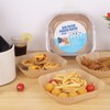 6.3 Inch Air Fryer Disposable Paper Liner, 100 Pcs, Square