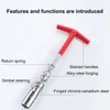 Mikiuly Spark Plug Wrench Set, Spark Plug Wrench Universal 16