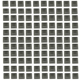 JSP Manufacturing Plastic New Fence Post Black Caps 4X4 (3 5/8") Pressure Treated Wood Made in USA MULITPACK Wholesale Bulk (100)