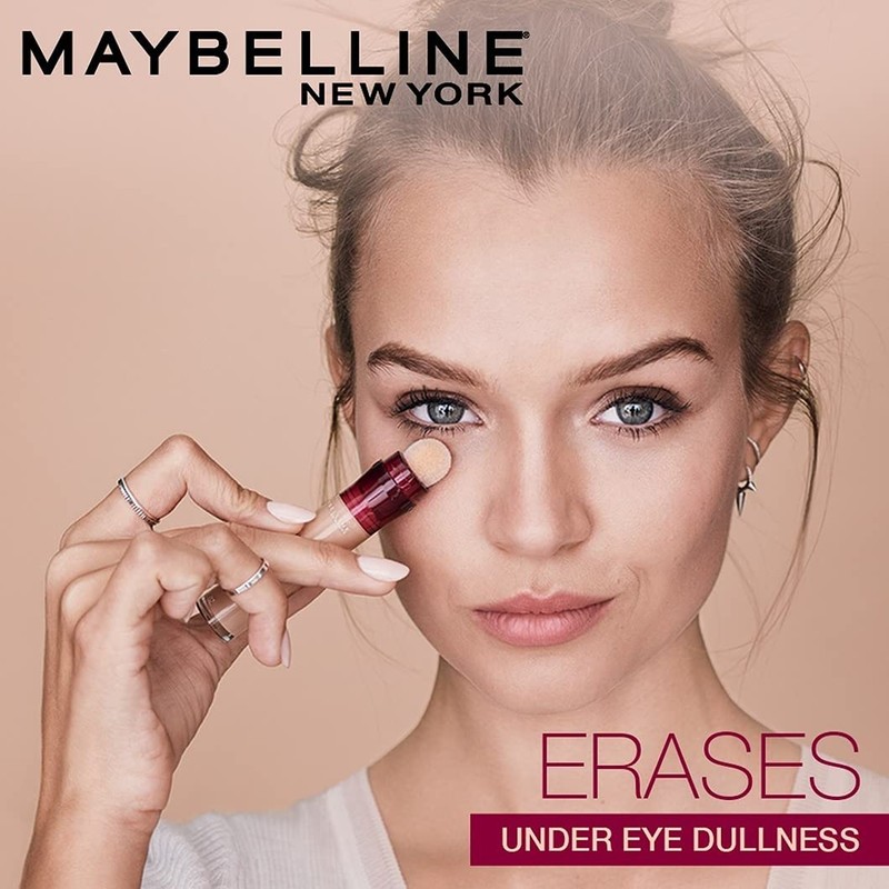 MAYBELLINE Instant Concealer, 110, Natural Brightness (Pink Type), 0.2 fl