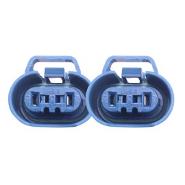 HiSport Female Adapters Connector Pigtail Plug Wire/Wiring Harness Sockets Compatible with Acura/Honda High/Low Beam or Fog Lights Replacement for OE 9005 HB3 H10 9145(Pack of 2)