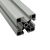 Aluminium Profile 40 x 40 mm Light Groove 8 Aluminium