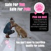 Peach Country Pink Ice Melt -25°F Effective, Eco-Friendly De-Icer, Fast-Acting