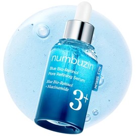 numbuzin No.3 Serum  Blue Retinol Pore Refining Serum  Pore Tightening, Firming, Anti-Aging, Korean Skincare  Niacinamide, Peptide, Salicylic Acid... 