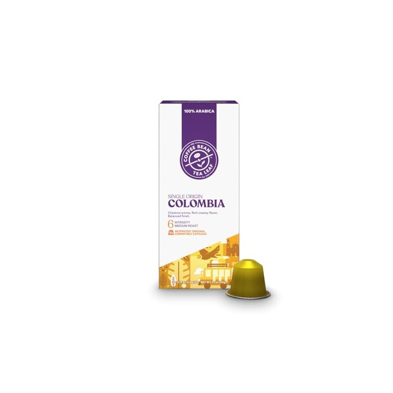 CBTL Espresso Original Compatible Coffee Pods, Capsules, Single Origin Colombia