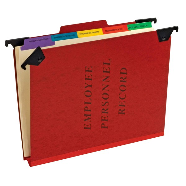 Pendaflex SER2ER Personnel Folders, 1/3 Cut Hanging Top Tab, Letter,