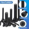 PATIKIL M4 x 35mm Hex Socket Head Screws Cap Bolt,