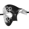 Oidea Half Face Masquerade Mask for Men: Vintage Italy Phantom