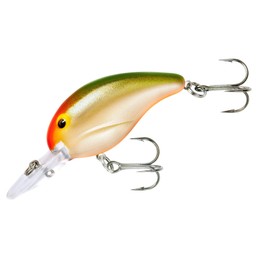 BANDIT LURES Crankbait Series 100 200 & 300 Bass Fishing Lures, Parrot/Orange, Series 200 (Dives to 8') (BDT222-SPEC)