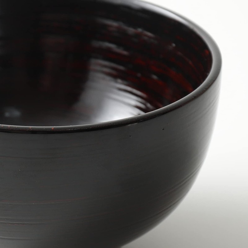 Osaka Choseido Dishwasher Safe Wooden Soup Bowl Yamanaka Lacquer Diameter