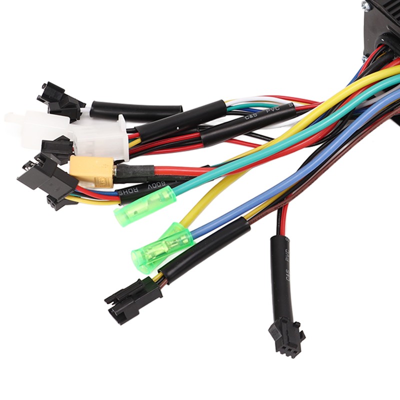 24V 36V 48V Sine Waving Controller Thumb Throttle PAS LED
