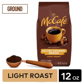McCafe Salted Caramel Mocha, Ground Coffee, Flavored, 11oz. Bagged