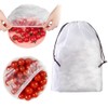 Transparent Dust Cover with Elastic, Food Covers Fresh Keeping Bags,