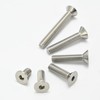50 Pcs 1/4-20 x 1 Flat Head Socket Cap Screws