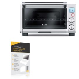 BoxWave Screen Protector Compatible with Breville Compact Smart Oven - ClearTouch Anti-Glare Privacy (2-Pack), Privacy Screen Protector Flexible Film Anti-Glare