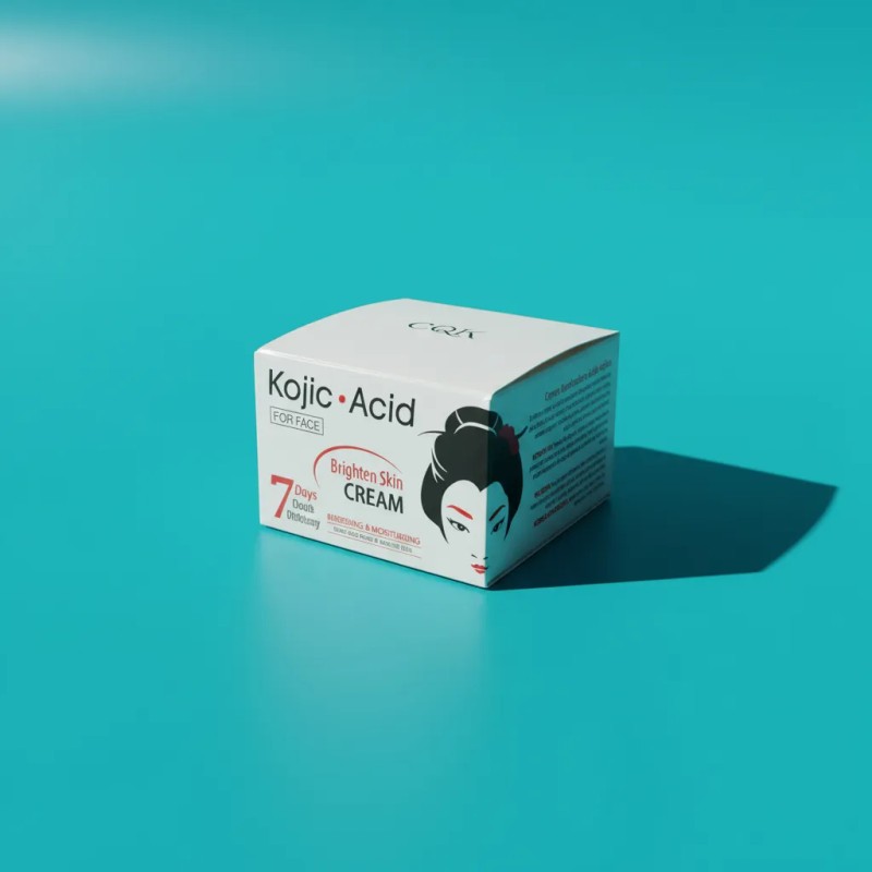 Crema Aclarante Iluminadora Ácido Kójico Manchas Paño 120g Mixta Día