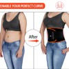 KingPavonini Waist Trainer Waist Trimmer Sweat Belt for Men Women