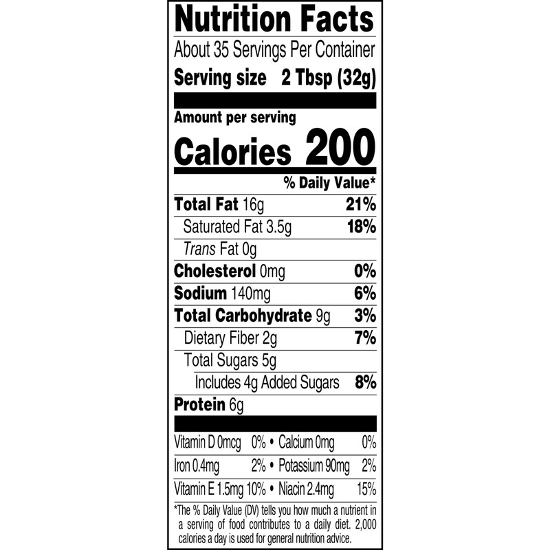 SKIPPY Peanut Butter, Natural Creamy with Honey, 40 Ounce
