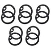Tactical Rubber Dog Tag Silencers U.S. Military Army Navy Airsoft