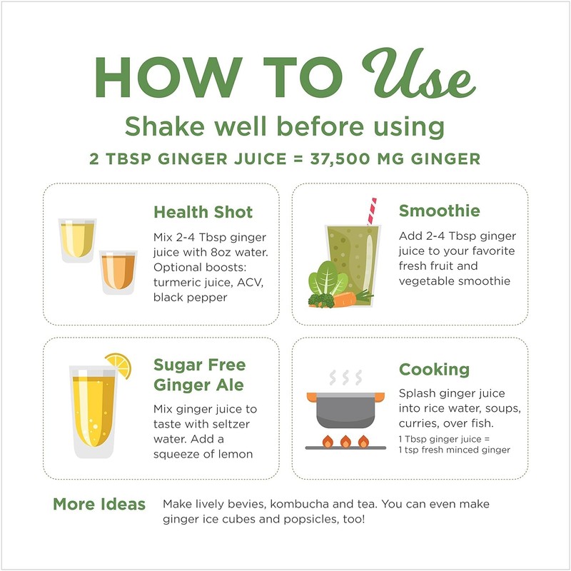 99% Pure Organic Ginger Juice by The Ginger People –