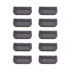 FarBoat 10Pcs Flush Cabinet Pulls Recessed Hidden Finger Pulls Handles
