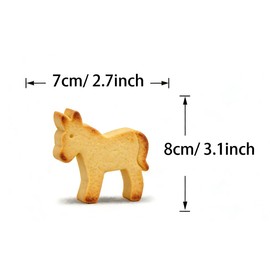 WAVIZJING Donkey Cookie Cutter