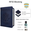 WALNEW 2 Packs Passport Holder for Travel, RFID Passport Cover