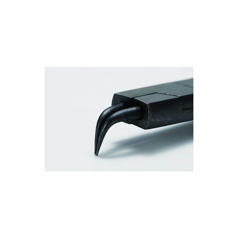 TRUSCO Snap Ring Pliers for Axles Curved Claw Type 51