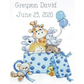 Janlynn Stamped Cross Stitch Kit, Assorted