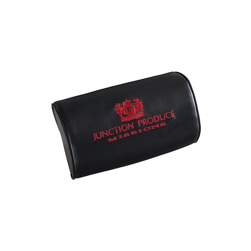 フジヤマ JUNCTION PRODUCE MISSIONS ネックパッド 刺繍ロゴ入り ブラックxレッド GM214714