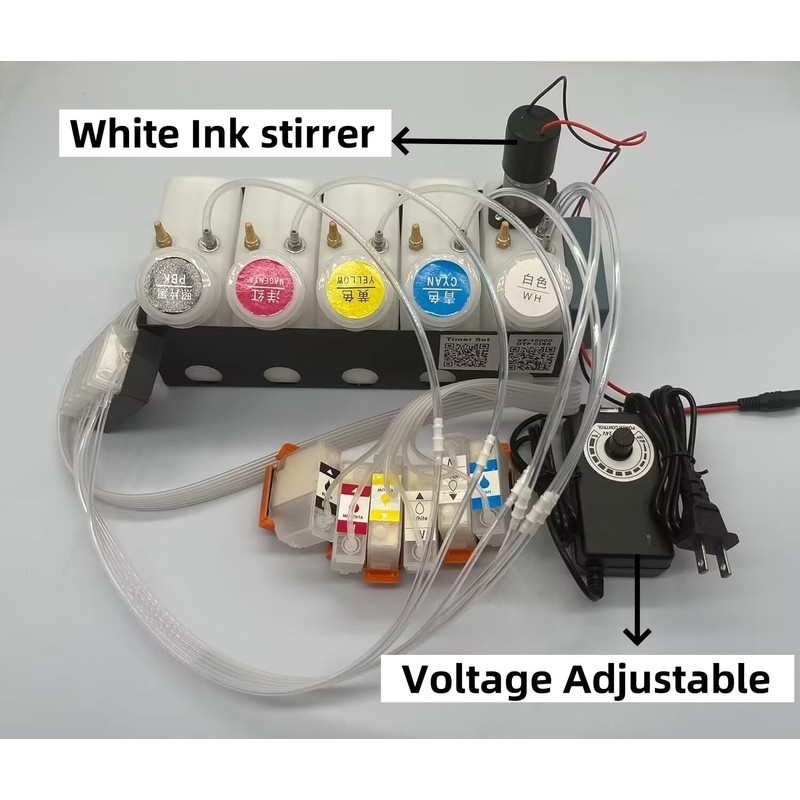 XP-15000 DTF CISS Continuous Ink Supply System with White Ink