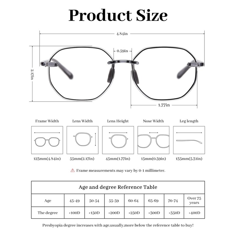 LUFF Reading Glasses Men Women-Blue Light Blocking Lightweight Computer Reader,3