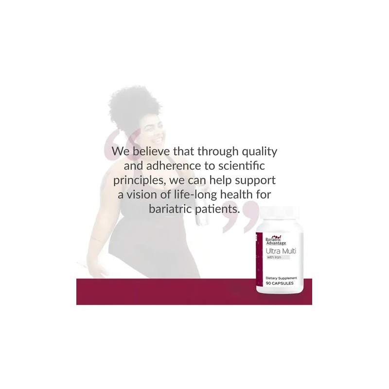 Bariatric Advantage Ultra Multivitamínico Hierro 90 Cápsulas