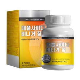 Apple Cider Vinaigrette 500mg x 60 tablets / 애플사이다비니거정 500mg x 60정