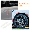 sourcing map 4pcs Car Reflective Trim Side Marker Stickers 6.6"