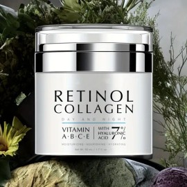 2pcs Retinol Crema Antiarrugas Reafirmante Con Colágeno 50g                                                                                           