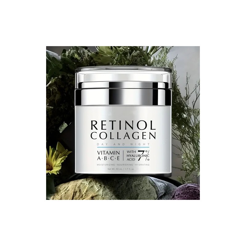 2pcs Retinol Crema Antiarrugas Reafirmante Con Colágeno 50g