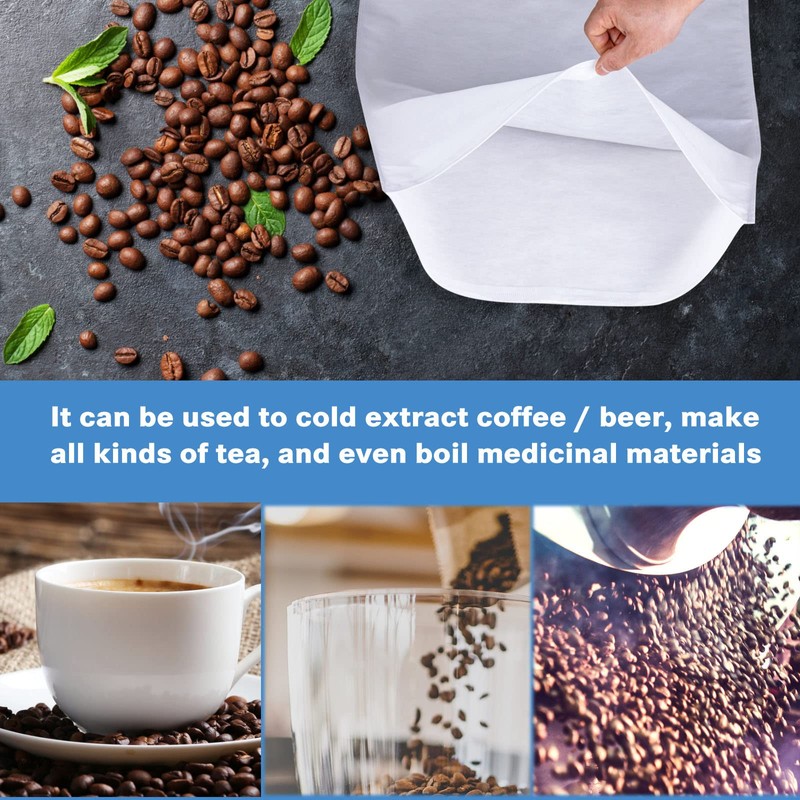 AYUSEB 50 Pack Cold Brew Coffee Filters, 20 X 20