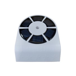 Service First Wall Mount Solar Flagpole Light (White)