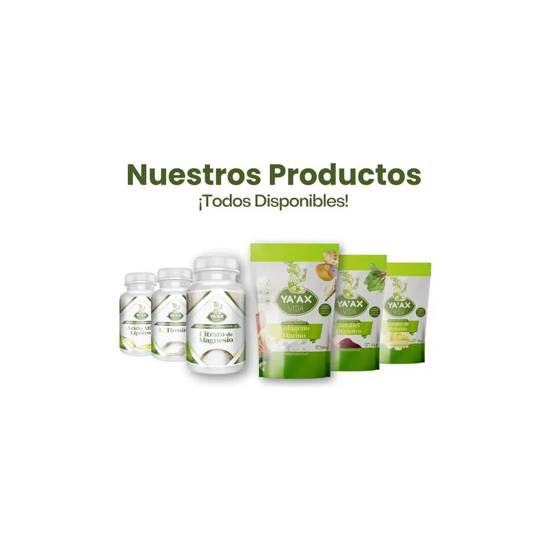 Colágeno Marino Hidrolizado 500 Grs 100% Puro Yaàx Vida