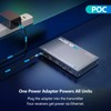 HDMI Extender Splitter Over Cat6/7 up to 100M(328fts), 4K@30Hz HDMI